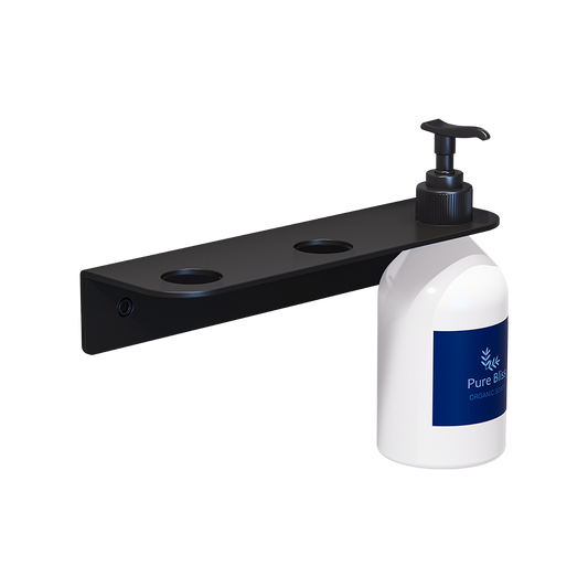 Triple Soap Bottle Holder - to suit 29mm or smaller bottle neck, Finish: Designer Black