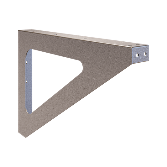 Wall Mount Bench Seat Bracket - Silver