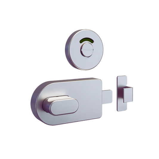 700 Series Lock and Indicator Set with Bumper – With Screw Fixings