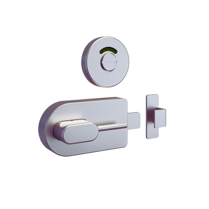 700 Series Ambulant Lock and Indicator Set with Bumper – With Screw Fixings