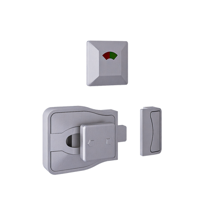 Moda Series Slide Lock and Indicator Set -  Anti-Microbial - With Screw Fixings
