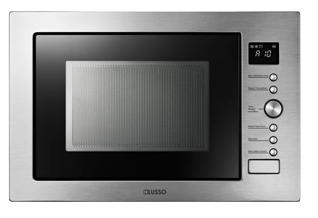 34L Built in Microwave Oven with Grill - 1000W microwave + 1100W grill, stainless steel trim, New, Avail Feb 25