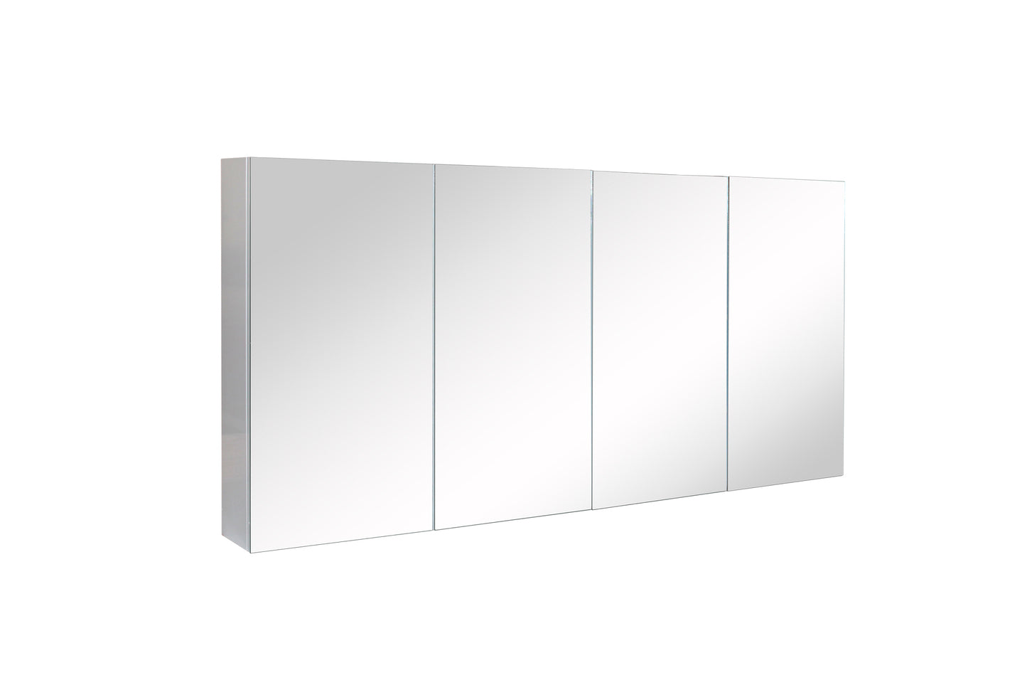 1500mmx750mm PVC Shaving Cabinet - Gloss White