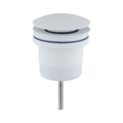 Matte White Universal Basin/Bathtub Pop Up Waste