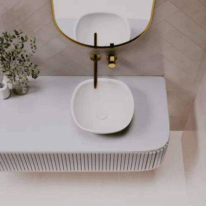 350mm Pietra Bianca - Marcello Above Counter Basins