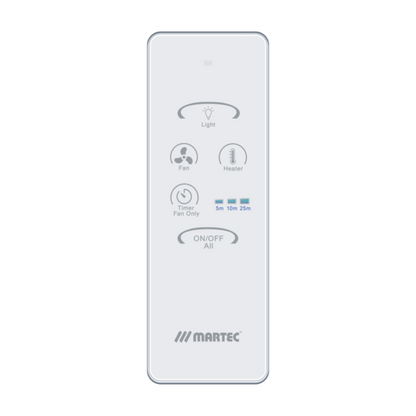 Remote Control Kit to Suit 3 in 1 Bathroom Heater
Exhaust Fan