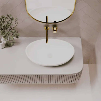 550mm Pietra Bianca - Mila Above Counter Basins