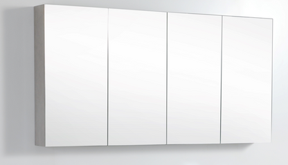 1500mmx750mm Evie Shaving Cabinet - Concrete Grey