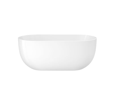 Nora 1500mm Freestanding Bath - Gloss White