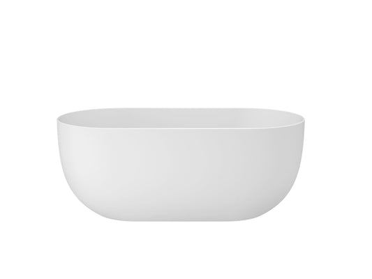 Nora 1500mm Freestanding Bath - Matte White