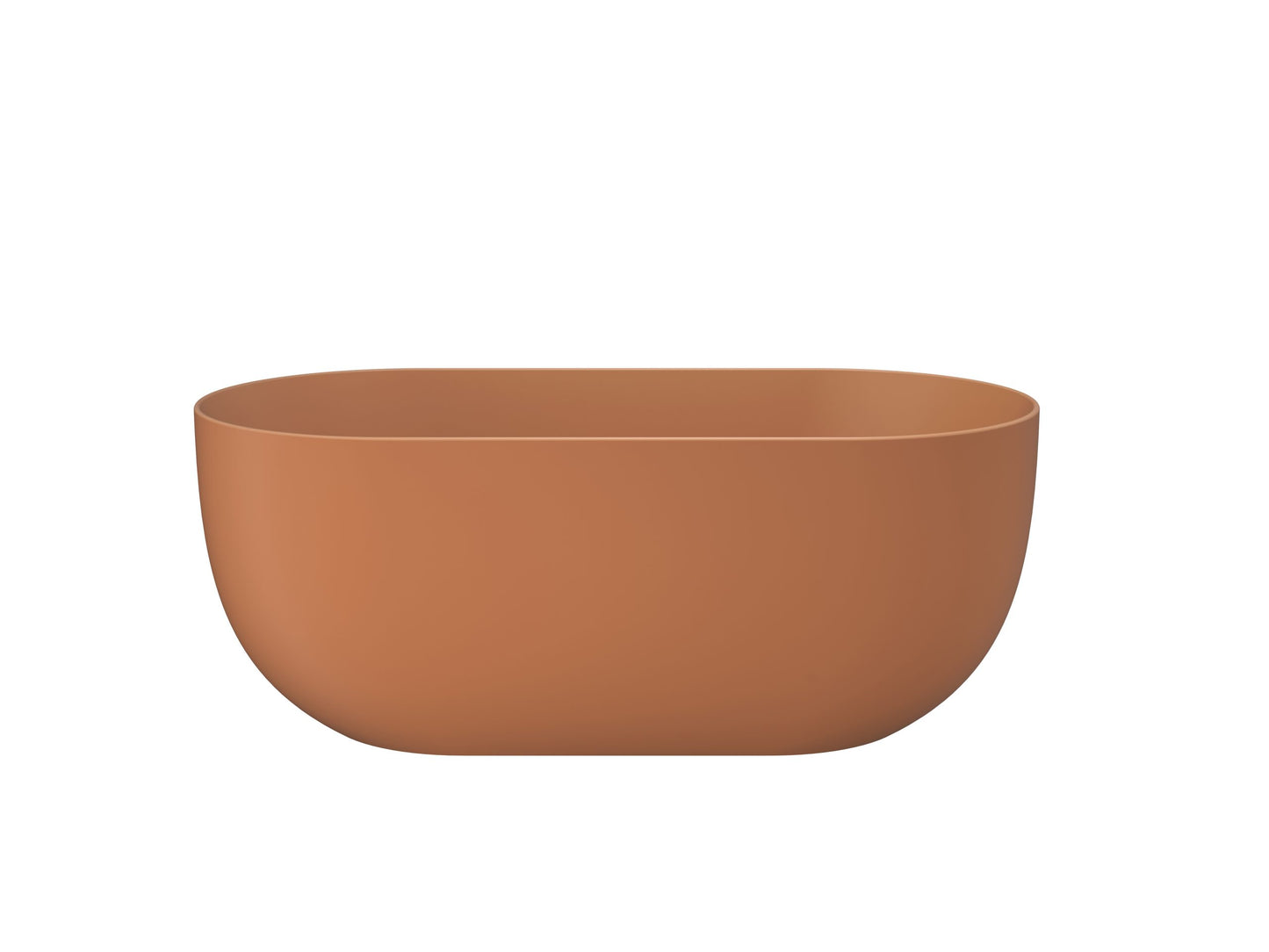 Nora 1500mm Freestanding Bath - Outback Orange