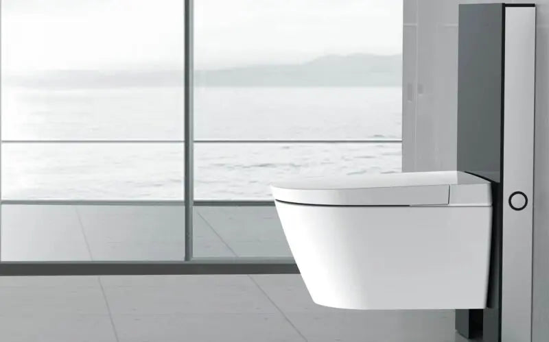 Novus Soft Square Wall Faced Floor Standing Smart Toilet Suit