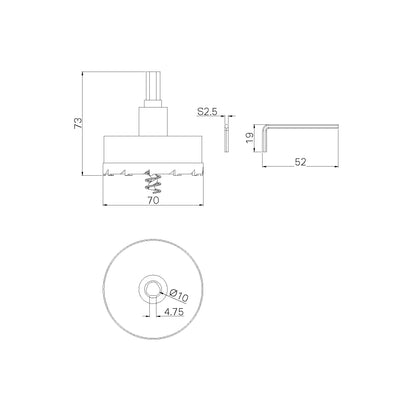 70mm Hole Saw Only