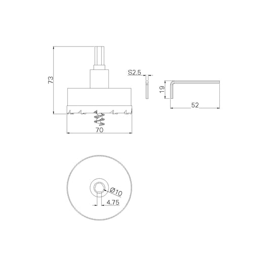 70mm Hole Saw Only