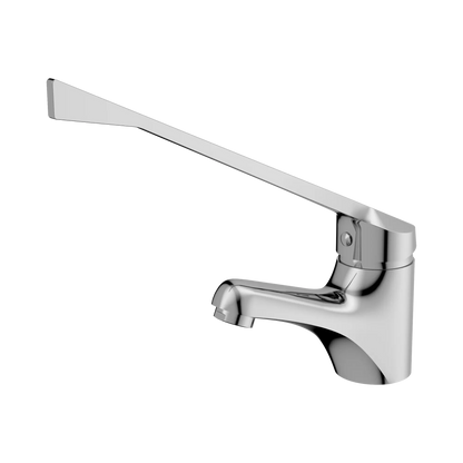 Classic Care Basin Mixer Extended Handle Chrome