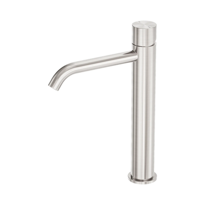 Zen SS316L Tall Basin Mixer Handless Brushed Nickel