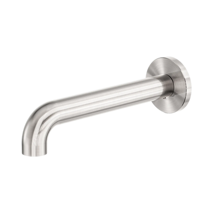 Zen SS316L Round Basin/Bath Spout Only 185mm Brushed Nickel