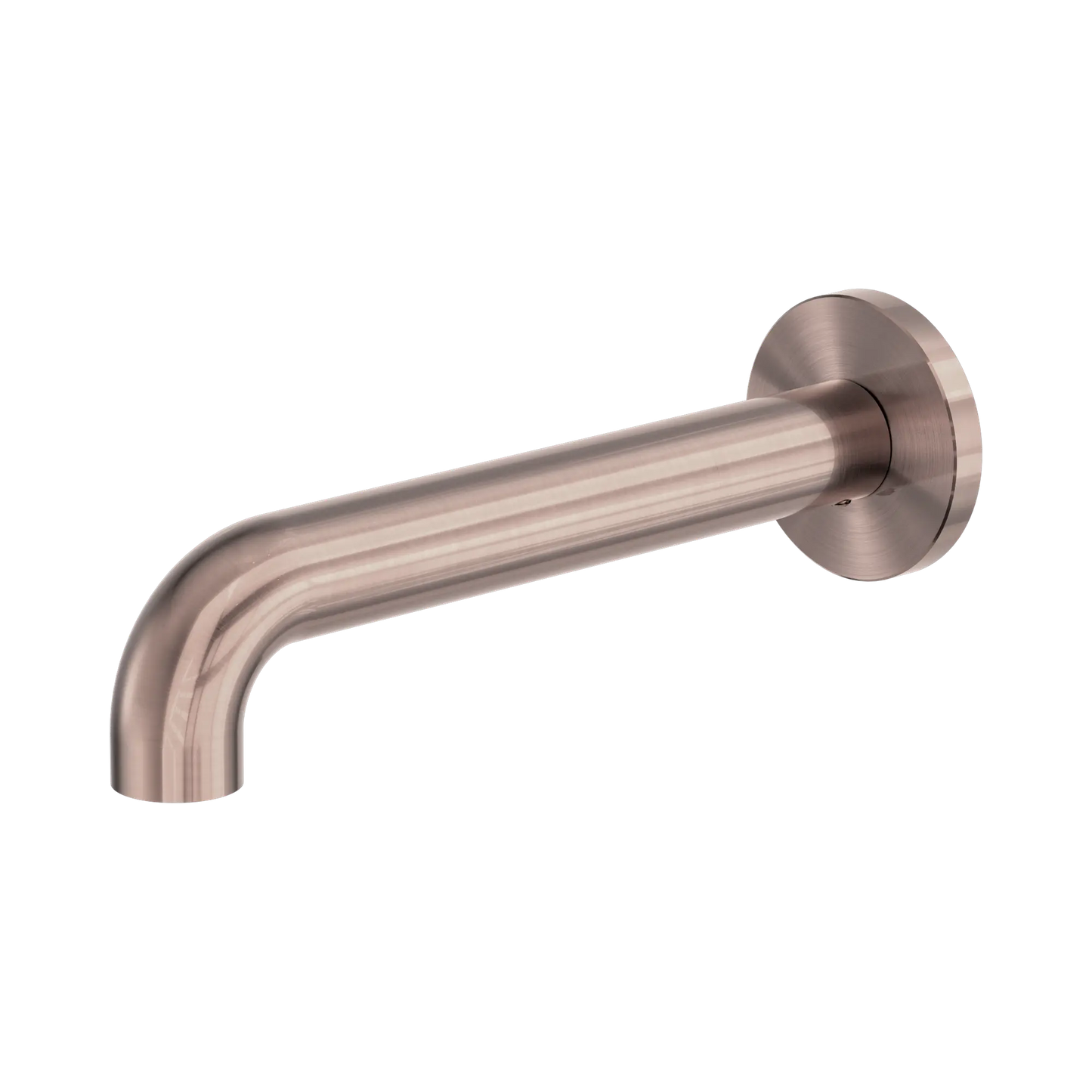 Zen SS316L Round Basin/Bath Spout Only 185mm Brushed Bronze
