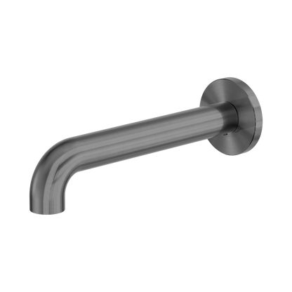 Zen SS316L Round Basin/Bath Spout Only 185mm Graphite
