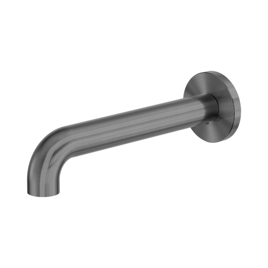 Zen SS316L Round Basin/Bath Spout Only 185mm Graphite