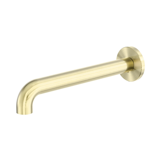 Zen SS316L Round Basin/Bath Spout Only 230mm Brushed Gold