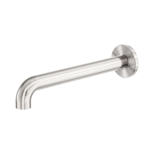 Zen SS316L Round Basin/Bath Spout Only 230mm Brushed Nickel