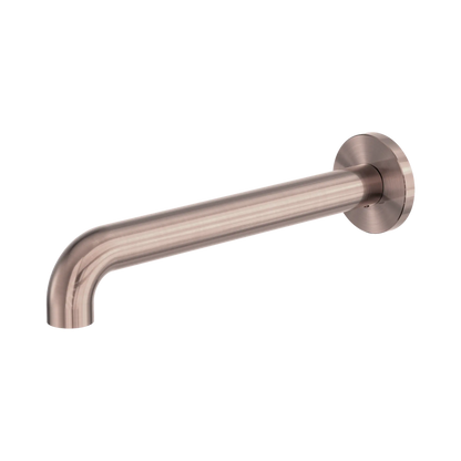 Zen SS316L Round Basin/Bath Spout Only 230mm Brushed Bronze
