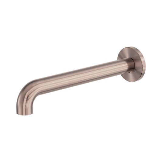 Zen SS316L Round Basin/Bath Spout Only 230mm Brushed Bronze