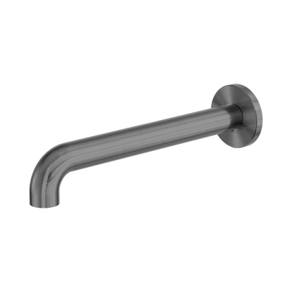 Zen SS316L Round Basin/Bath Spout Only 230mm Graphite