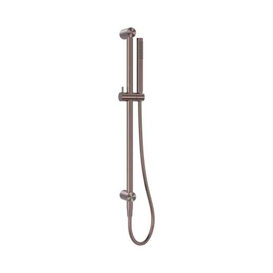 Zen SS316L Shower Rail Brushed Bronze