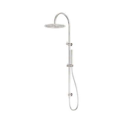Zen SS316L Twin Shower Brushed Nickel