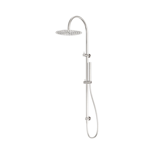 Zen SS316L Twin Shower Brushed Nickel