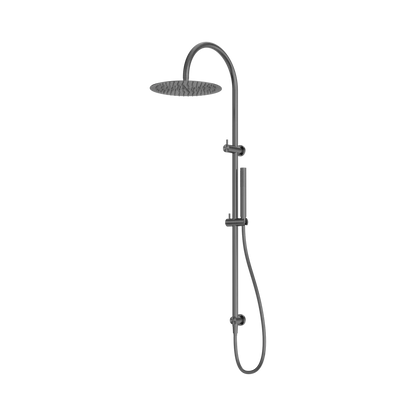 Zen SS316L Twin Shower Graphite