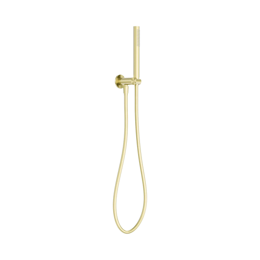 Zen SS316L Shower On Bracket Brushed Gold