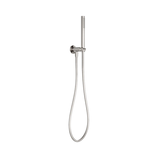 Zen SS316L Shower On Bracket Brushed Nickel