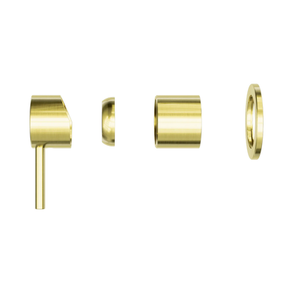 Zen SS316L Shower Mixer Trim Kits Only Brushed Gold