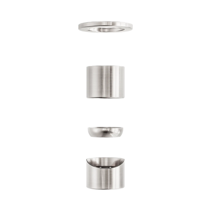 Zen SS316L Shower Mixer Trim Kits Only Brushed Nickel