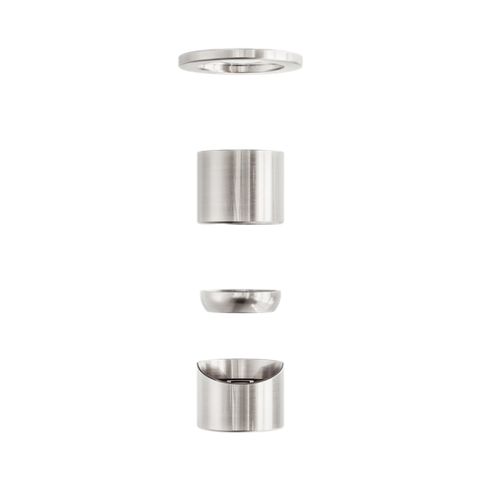 Zen SS316L Shower Mixer Trim Kits Only Brushed Nickel