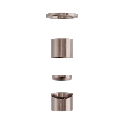Zen SS316L Shower Mixer Trim Kits Only Brushed Bronze