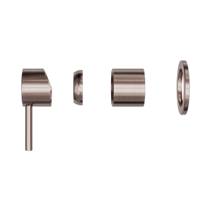 Zen SS316L Shower Mixer Trim Kits Only Brushed Bronze