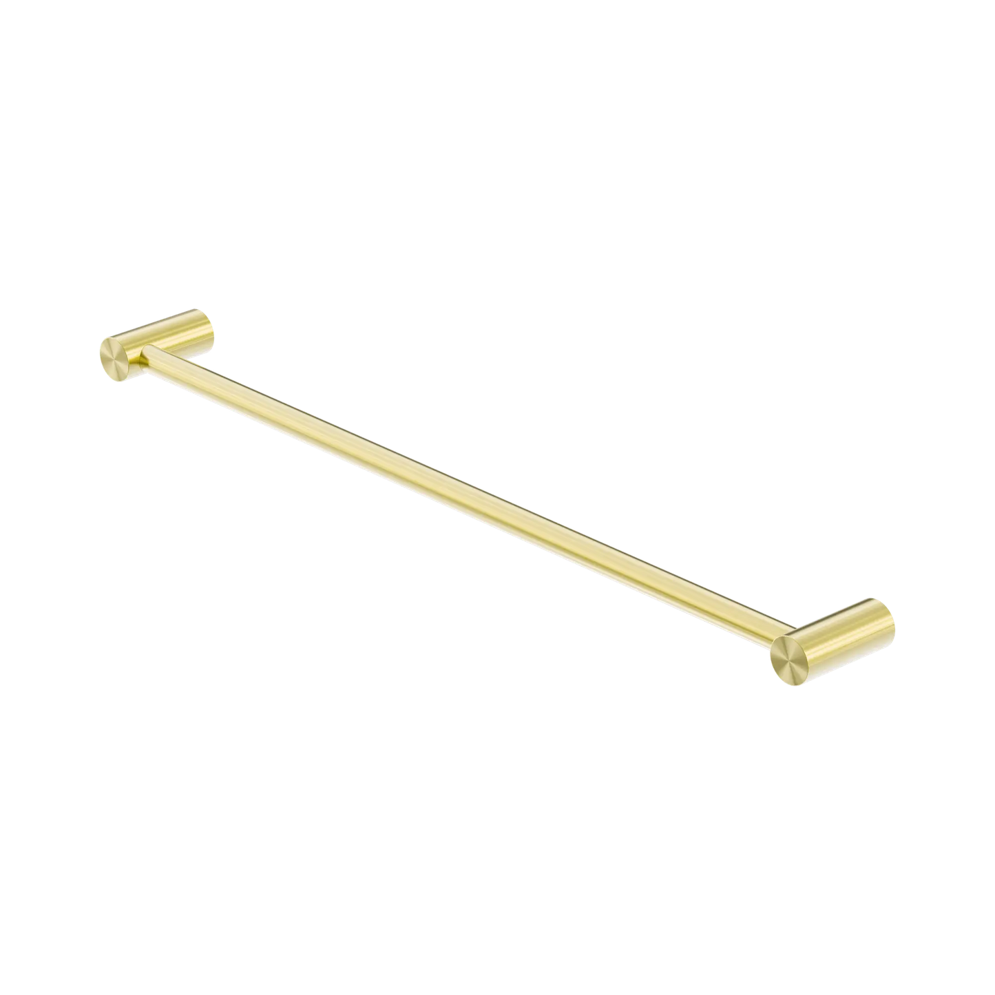 Zen SS316L Single Towel Rail 600mm Brushed Gold