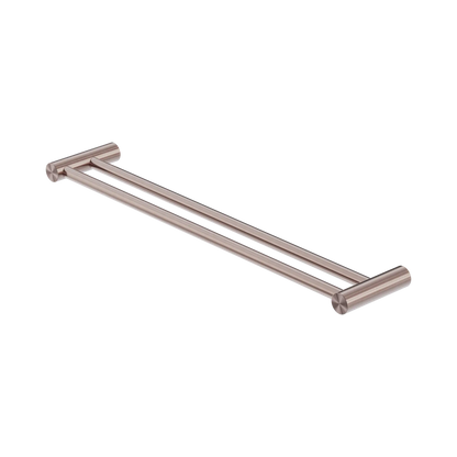 Zen SS316L Double Towel Rail 600mm Brushed Bronze
