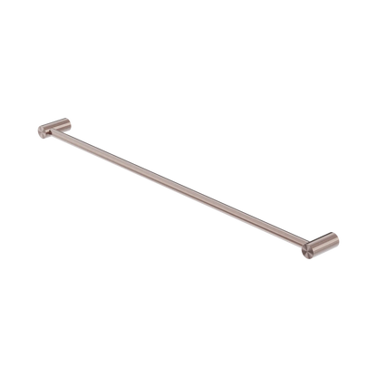 Zen SS316L Single Towel Rail 800mm Brushed Bronze