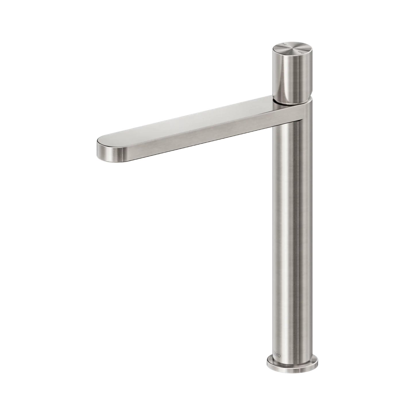 Pure SS316L Tall Basin Mixer Brushed Nickel