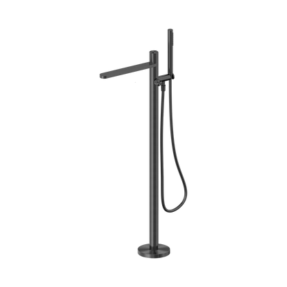 Pure SS316L Progressive Freestanding Bath Mixer Graphite