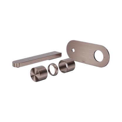Pure SS316L Progressive Wall Basin/Bath Mixer Trim Kits Only Brushed Bronze