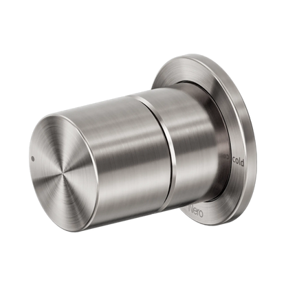 Pure SS316L Progressive Shower Mixer Brushed Nickel