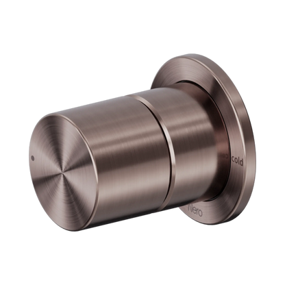 Pure SS316L Progressive Shower Mixer Brushed Bronze