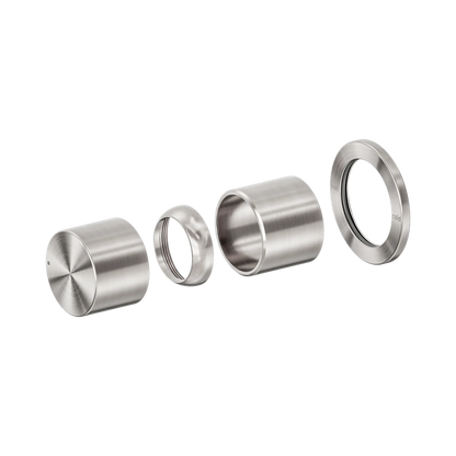 Pure SS316L Progressive Shower Mixer Trim Kits Only Brushed Nickel
