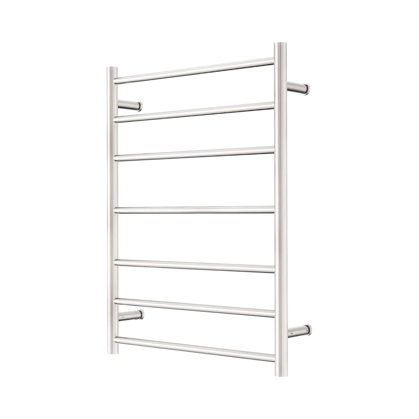 Mecca 240V 7 Bar Heated Towel Ladder Brushed Nickel